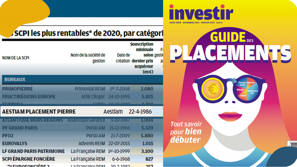 AESTIAM | L'épargne immobilière engagée | investir classement 2 -