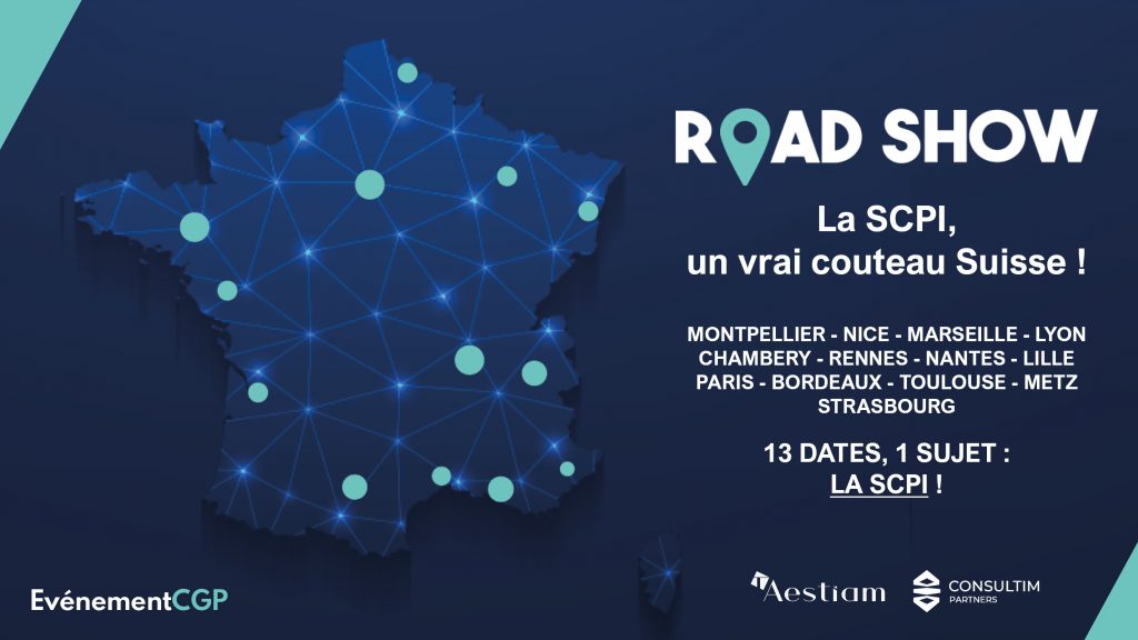 AESTIAM | L'épargne immobilière engagée | road show -