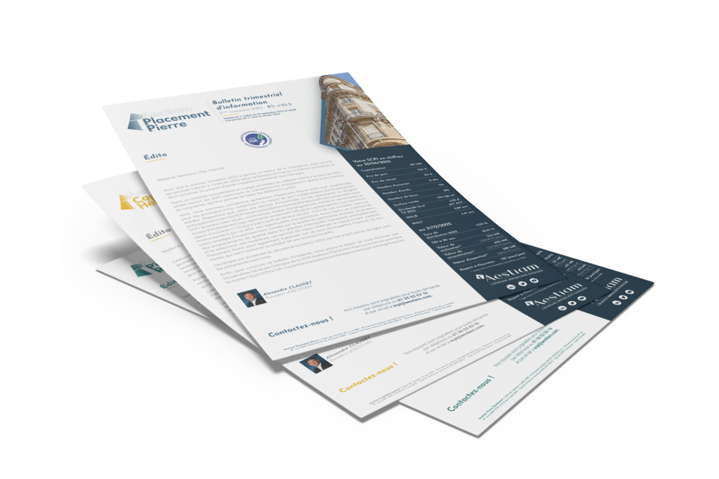 Aestiam | L’immobilier à taille humaine | BTI 2T 2023 -