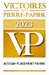 AESTIAM | L'épargne immobilière engagée | victoires pierre papier aestiam placement pierre 2023 - Nos SCPI